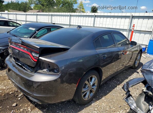2C3CDXJGXPH567137 2023 DODGE CHARGER Gray Tył prawy