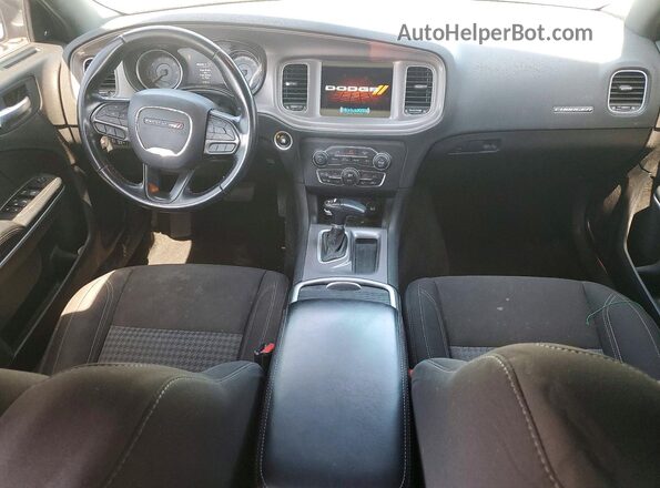 2C3CDXJGXPH567137 2023 DODGE CHARGER Gray Widok deski rozdzielczej