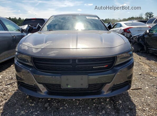2C3CDXJGXPH567137 2023 DODGE CHARGER Gray Widok z przodu