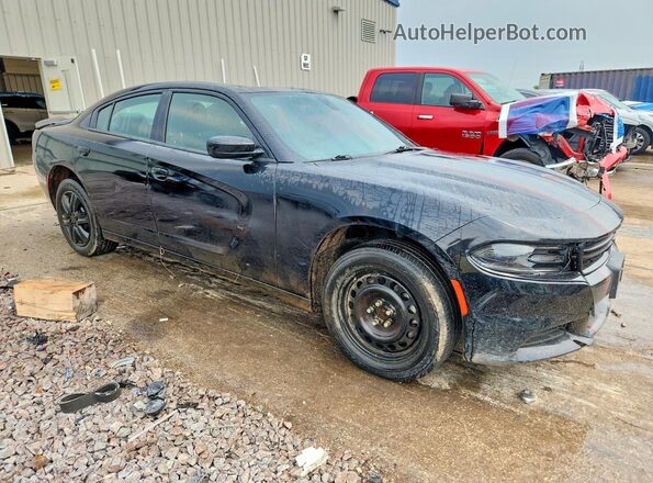 2C3CDXKG5MH557903 2021 DODGE CHARGER Black Delantero derecho