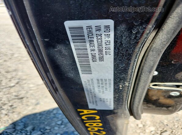 2C3CDXKG9MH570606 2021 DODGE CHARGER Black Widok komory silnika