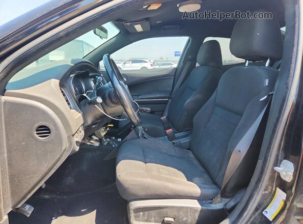 2C3CDXKG9MH570606 2021 DODGE CHARGER Black Widok wnętrza z przodu