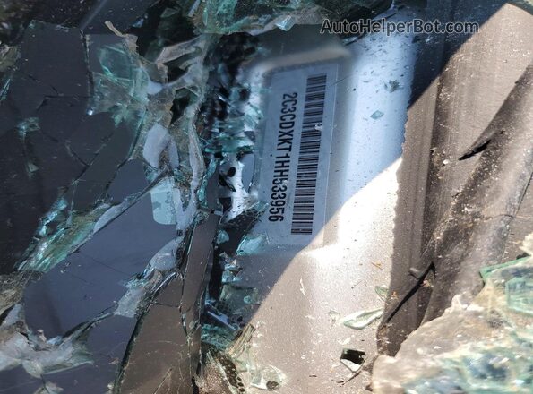2C3CDXKT1HH533956 2017 DODGE CHARGER Silver ძრავის განყოფილების ხედი
