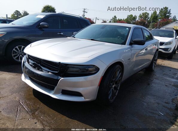 2C3CDXKT1HH655412 2017 DODGE CHARGER Gray Առջևի ձախ երեք քառորդ տեսարան