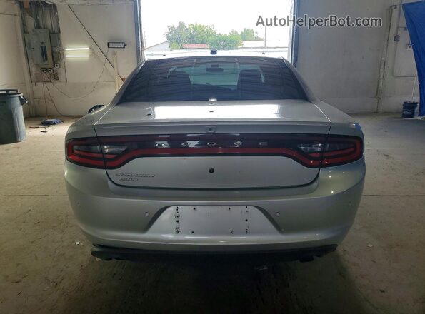 2C3CDXKT1JH214871 2018 DODGE CHARGER White Widok z tyłu