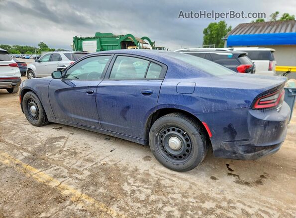 2C3CDXKT2HH632513 2017 DODGE CHARGER Blue Հետևի ձախ
