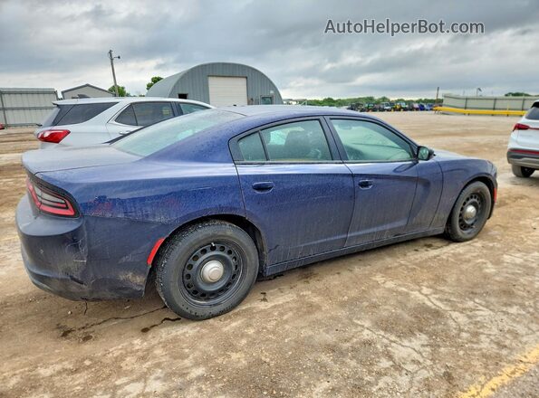 2C3CDXKT2HH632513 2017 DODGE CHARGER Blue Հետևի աջ