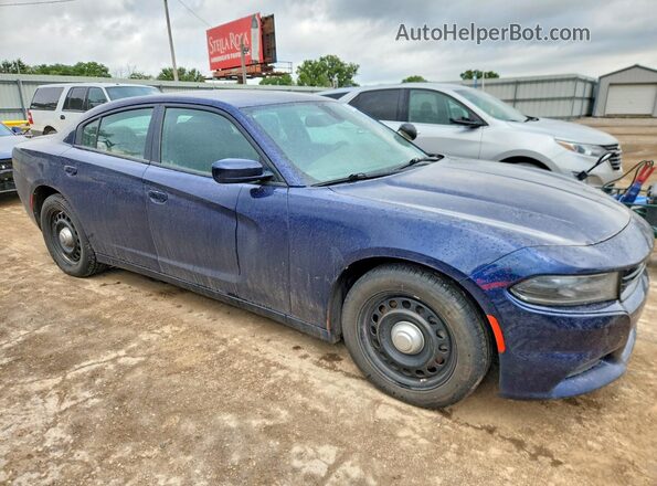 2C3CDXKT2HH632513 2017 DODGE CHARGER Blue Առջևի աջ