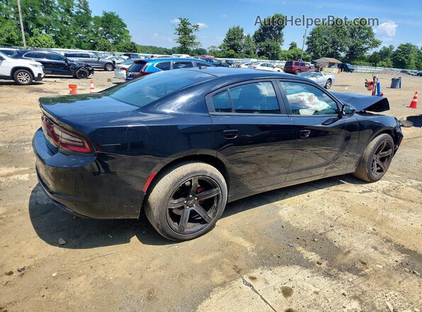 2C3CDXKT2KH555049 2019 DODGE CHARGER Black Rear right