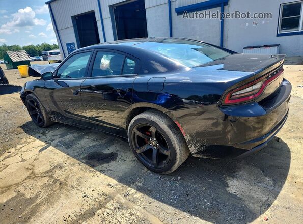 2C3CDXKT2KH555049 2019 DODGE CHARGER Black Rear left