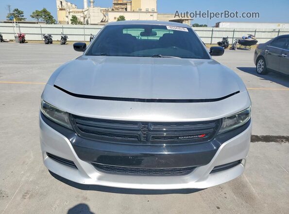2C3CDXKT3KH647609 2019 DODGE CHARGER Серебряный Вид спереди