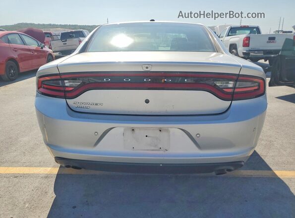 2C3CDXKT3KH647609 2019 DODGE CHARGER Серебряный Вид сзади
