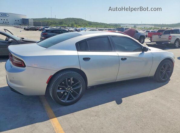 2C3CDXKT3KH647609 2019 DODGE CHARGER Серебряный Задняя правая четверть