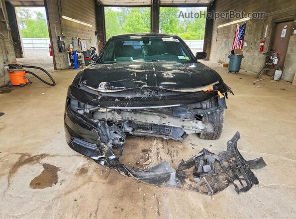 2C3CDXKT4GH282154 2016 DODGE CHARGER Black Widok z przodu
