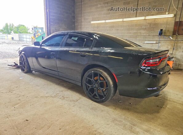 2C3CDXKT4GH282154 2016 DODGE CHARGER Black Tył lewy