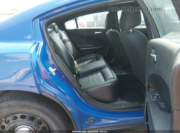 2C3CDXKT4HH579507 2017 DODGE CHARGER Синий Вид наклейки с VIN-кодом