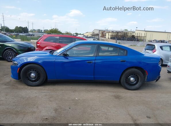 2C3CDXKT4HH579507 2017 DODGE CHARGER Синий Панорамный вид салона 360°