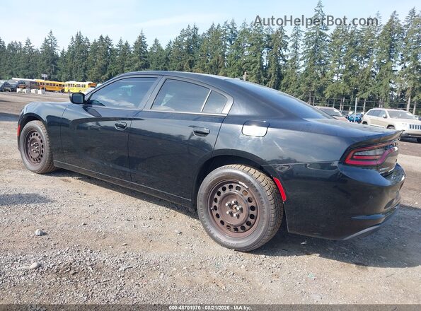 2C3CDXKT4JH197936 2018 DODGE CHARGER Черный Задняя левая четверть