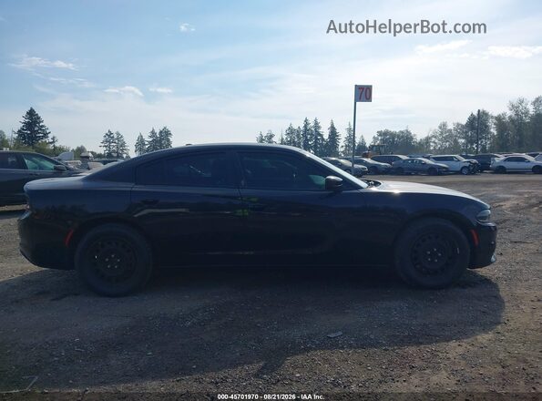 2C3CDXKT4JH197936 2018 DODGE CHARGER Черный Вид задней части салона