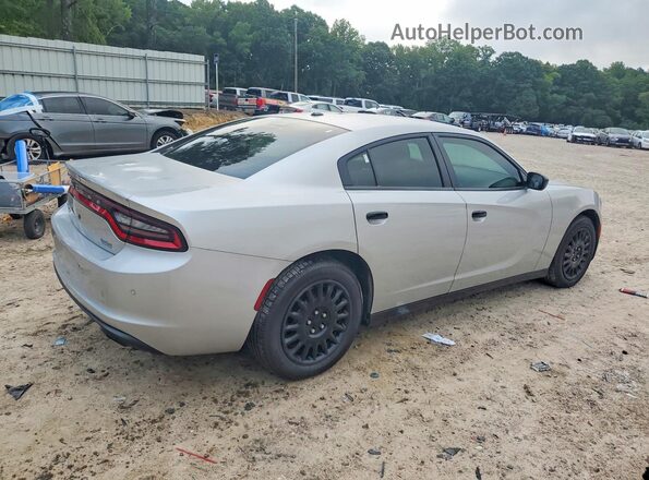 2C3CDXKT4KH757438 2019 DODGE CHARGER Серебряный Задняя правая четверть