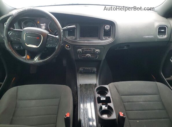 2C3CDXKT4KH757438 2019 DODGE CHARGER Серебряный Вид панели приборов