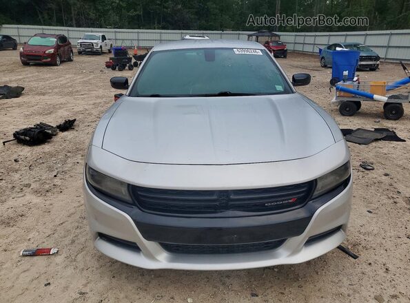 2C3CDXKT4KH757438 2019 DODGE CHARGER Серебряный Вид спереди