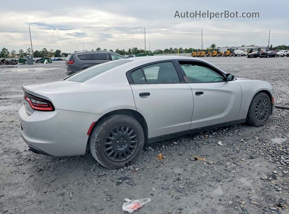 2C3CDXKT5JH285104 2018 DODGE CHARGER Серебряный Задняя правая четверть