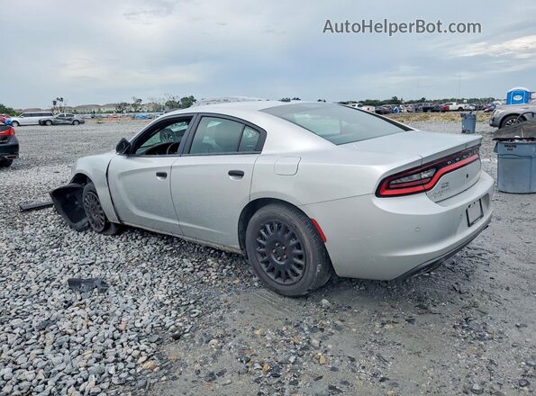 2C3CDXKT5JH285104 2018 DODGE CHARGER Серебряный Задняя левая четверть