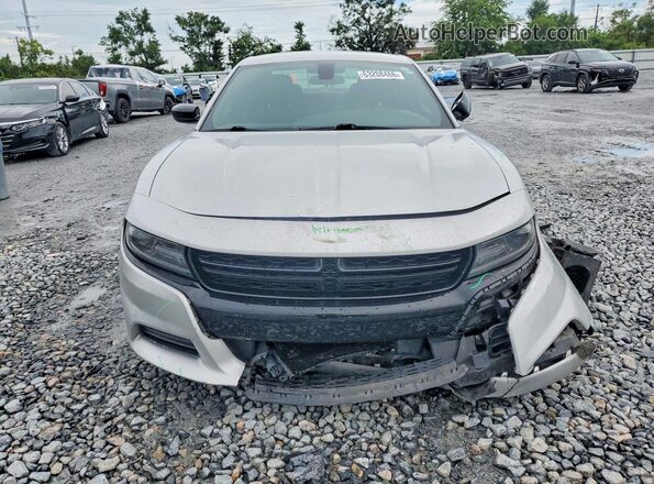 2C3CDXKT5JH285104 2018 DODGE CHARGER Серебряный Вид спереди