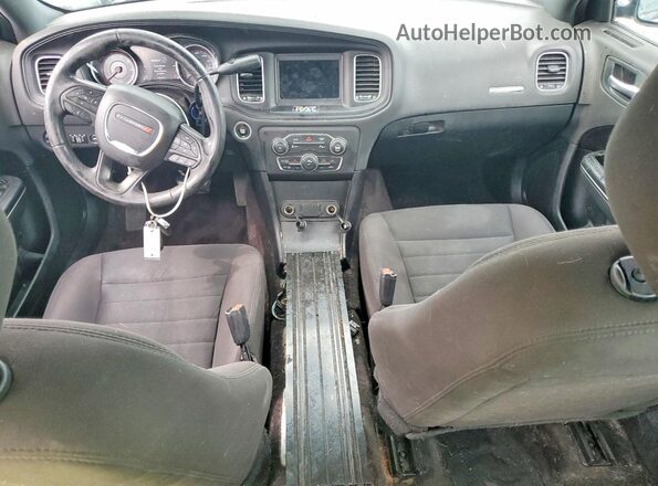 2C3CDXKT5JH285104 2018 DODGE CHARGER Серебряный Вид панели приборов