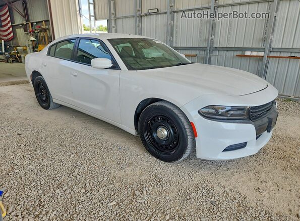2C3CDXKT5KH647983 2019 DODGE CHARGER White წინა მარჯვენა
