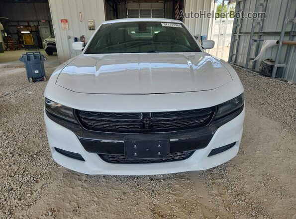 2C3CDXKT5KH647983 2019 DODGE CHARGER White წინა ხედი