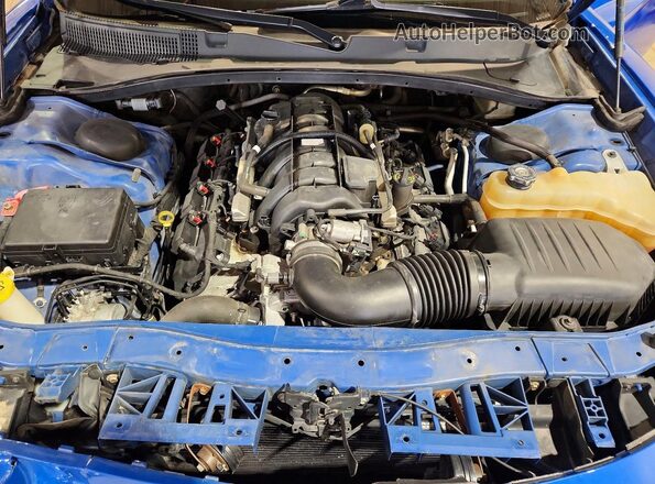 2C3CDXKT5KH676822 2019 DODGE CHARGER Blue Вид задньої частини салону