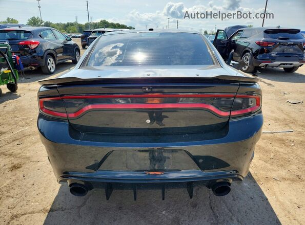 2C3CDXKT6KH539338 2019 DODGE CHARGER Black Rear view