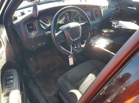 2C3CDXKT6KH726840 2019 DODGE CHARGER Black Dashboard view