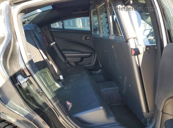 2C3CDXKT6KH726840 2019 DODGE CHARGER Black Rear seats view