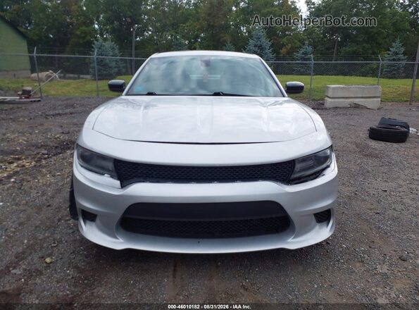 2C3CDXKT7JH212462 2018 DODGE CHARGER Серебряный Вид панели приборов