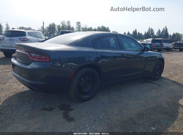 2C3CDXKT8JH197938 2018 DODGE CHARGER Черный Задняя правая четверть