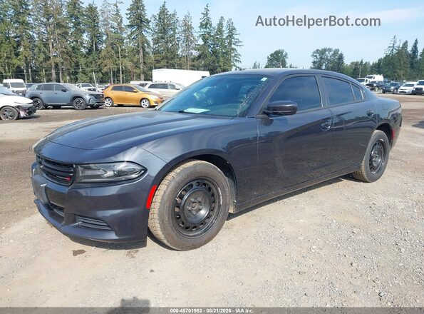 2C3CDXKT8JH197938 2018 DODGE CHARGER Черный Передняя левая четверть