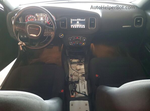 2C3CDXKT8LH173531 2020 DODGE CHARGER Silver Widok wnętrza 360 stopni