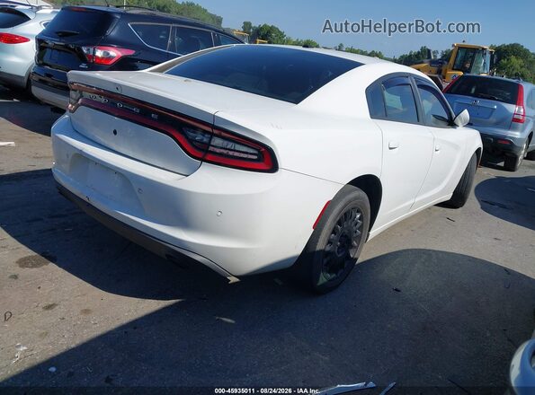 2C3CDXKTXJH301104 2018 DODGE CHARGER White Tył prawy