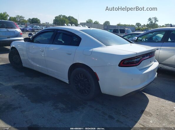 2C3CDXKTXJH301104 2018 DODGE CHARGER White Tył lewy