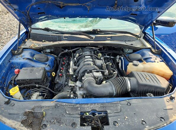 2C3CDXKTXLH186782 2020 DODGE CHARGER Blue უკანა სალონის ხედი