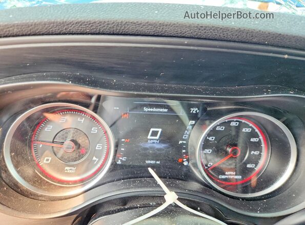 2C3CDXKTXLH186782 2020 DODGE CHARGER Blue ხელსაწყოთა პანელის ხედი