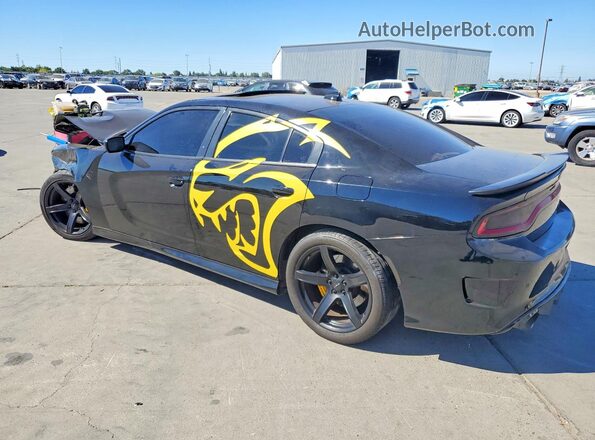 2C3CDXL90JH220423 2018 DODGE CHARGER Black უკანა მარცხენა