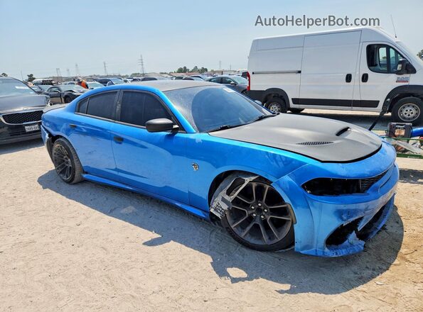 2C3CDXL91KH518660 2019 DODGE CHARGER Blue Առջևի վահանակի տեսք