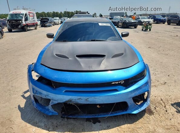 2C3CDXL91KH518660 2019 DODGE CHARGER Blue Սարքավորումների վահանակի տեսք