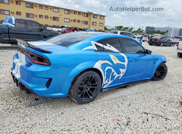 2C3CDXL91PH624937 2023 DODGE CHARGER Blue Задня права чверть