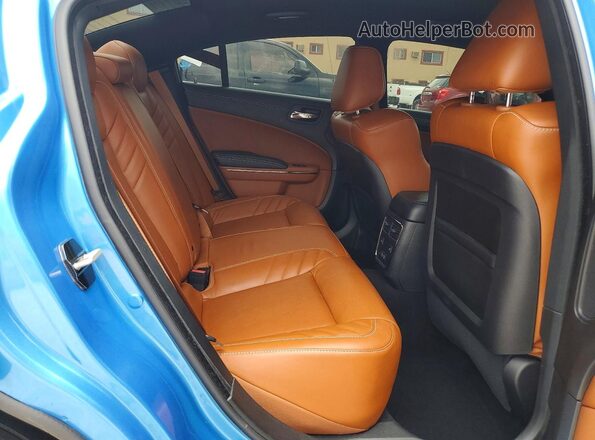 2C3CDXL91PH624937 2023 DODGE CHARGER Blue Вид задніх сидінь