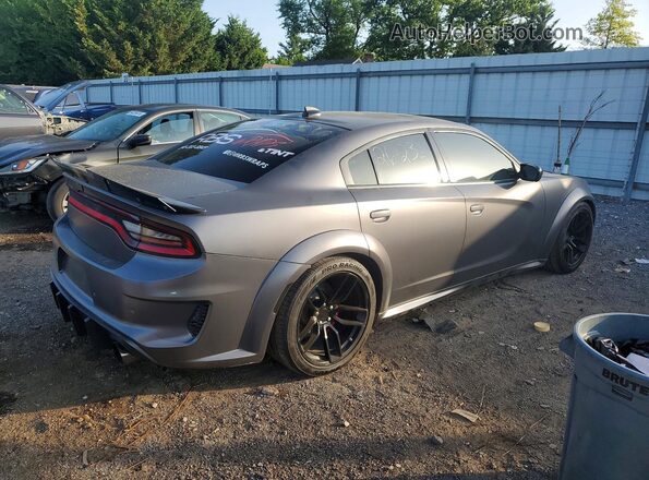 2C3CDXL93KH588015 2019 DODGE CHARGER Gray Trasero derecho
